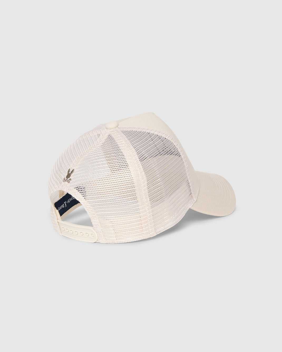 Casquettes Psycho Bunny Livingston Trucker Cap Beige Homme | AWA-59184056